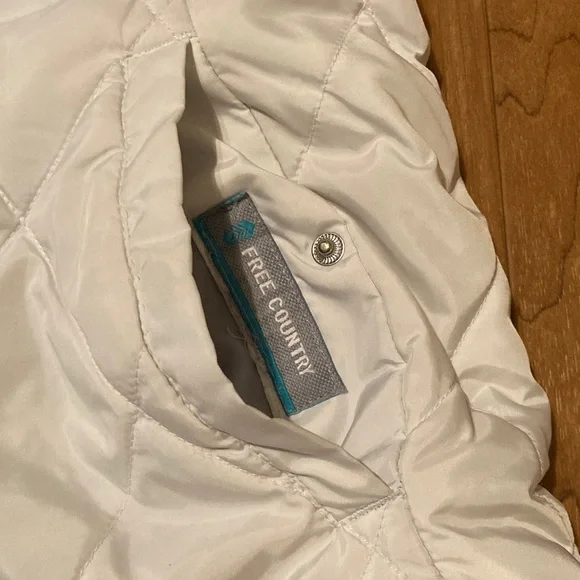 women’s Free Country reversible vest quilted fleece small - Picture 5 of 5